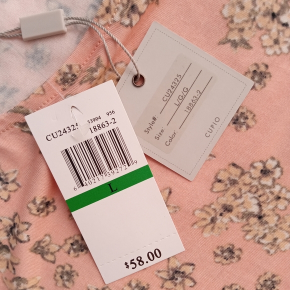 CUPIO Floral Trapeze Sun Dress Pockets - Picture 4 of 9